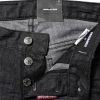 Black Cotton Low Waist Skinny Denim Jeans - Image 4