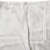 Ivory Silk Tapered High Waist Pants - Image 5