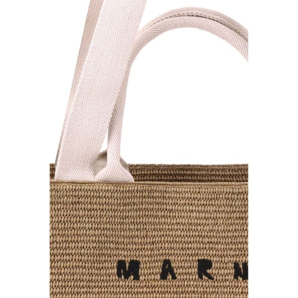 Raffia-effect Tote Bag - Image 4
