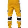 Yellow Cotton Logo Jogger Sweatpants Pants - Image 4