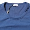 Blue Cotton Men Round Neck Underwear T-shirt - Image 5