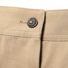 Beige Mid Waist Cargo Tapered Pants - Image 5