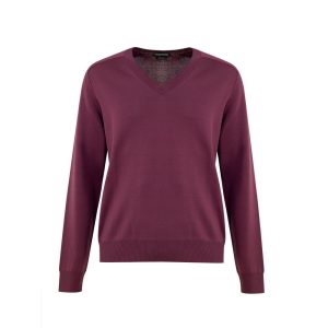 Purple Silk Sweater