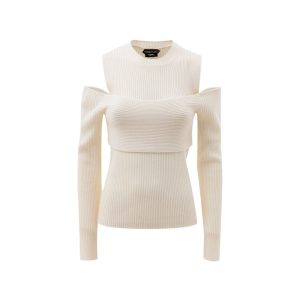 White Wool T-Shirt