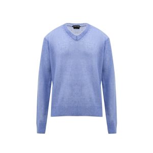 Purple Silk Sweater