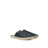 Green Leather Espadrille - Image 2