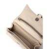 Beige Leather Shoulder Bag - Image 5