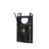 Black Leather Shoulder Bag - Image 2