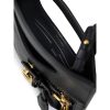 Black Leather Shoulder Bag - Image 3