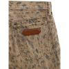 Beige Cotton Tapered Jean - Image 4
