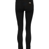 Black Cotton Logo Skinny MidWaist Denim Jeans - Image 4