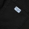 Black Cotton Logo Skinny Mid Waist Denim Jeans - Image 5
