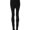 Black High Waisted Leggings Pants - Image 3