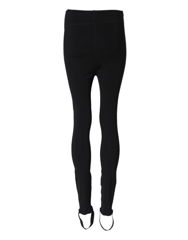 Black High Waisted Leggings Pants - Image 3