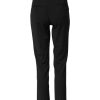 Black STAFF Mid Waist Tapered Pants - Image 3