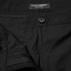 Black STAFF Mid Waist Tapered Pants - Image 4