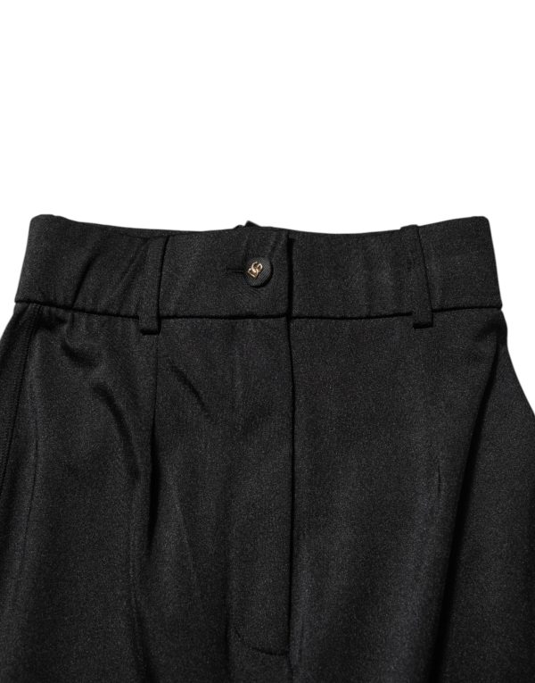 Black High Waisted Skinny Leggings Pants - Image 7