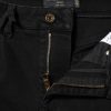 Black Boyfriend Cotton Flared Denim Jeans - Image 4