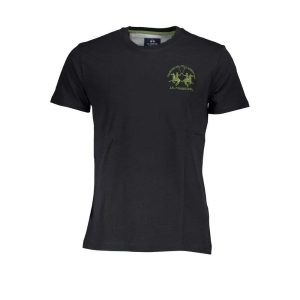Black Cotton T-Shirt