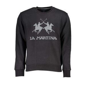 Black Cotton Sweater