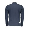 Blue Cotton Polo Shirt - Image 2