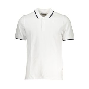 White Cotton Polo Shirt