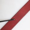 Maroon Classic Leather Metal Logo Buckle Belt - Image 8