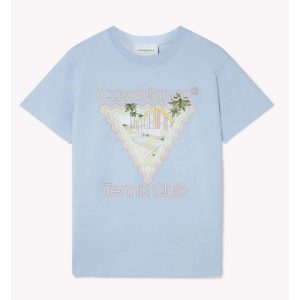Blue Cotton T-Shirt