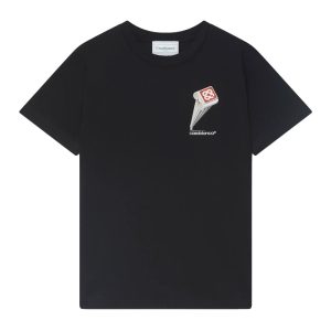 Black Cotton T-Shirt