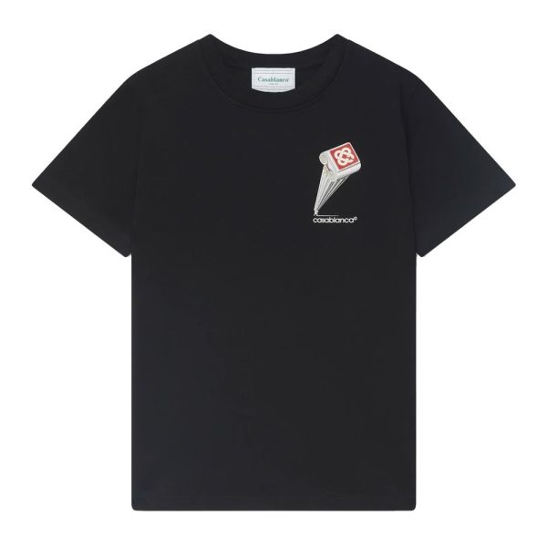 Black Cotton T-Shirt