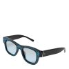 Blue Black Marbled Metal DG2215K Eyewear Sunglasses - Image 3