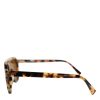 Brown Acetate Round Leopard Print Eyewear Sunglasses - Image 4