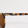 Brown Acetate Round Leopard Print Eyewear Sunglasses - Image 6