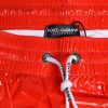Red Nylon Drawstring Beachwear Shorts Swimwear - Image 4