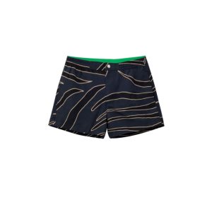 Blue Polyamide Swim Short