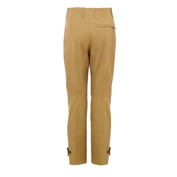 Beige Cotton Pant - Image 2
