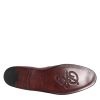 Burgundy Calfskin Leather Formal Slip On Shoes - Image 8