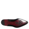Black Leather Lace Up Dress Men Derby Shoes - Image 8
