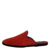 Orange Suede Slides Flat Slipper Shoes - Image 6