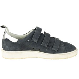 Gray Calfskin Sneaker