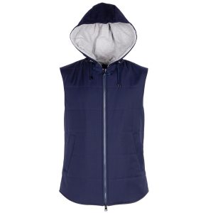Blue Wool Vest