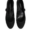 Black Vally Taormina Floral Lace Pumps Shoes - Image 3