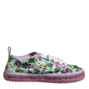 Multicolor Canvas Espadrilles Sneakers Shoes