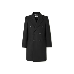 Double-Breasted Wool Coat
