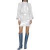 Abelia Laminated Mini Dress - Image 2