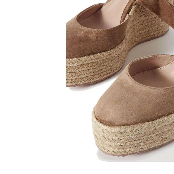 Suede Wedge Espadrilles - Image 3