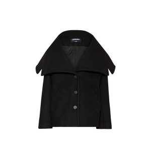 Le Caban Caruso Draped-collar Jacket