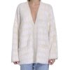 Wool Blend Jacquard Cardigan - Image 2