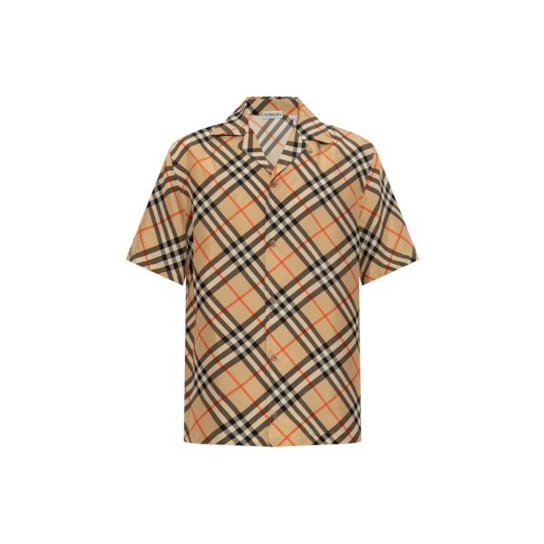 Silk Checked Shirt