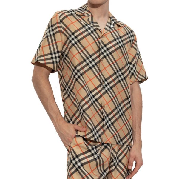 Silk Checked Shirt - Image 2